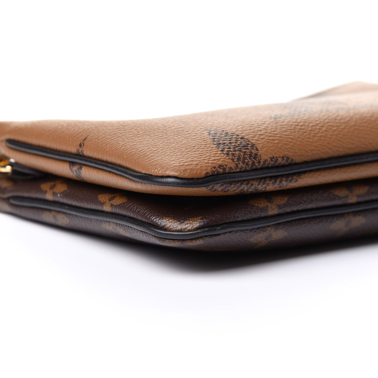 Reverse Monogram Giant Double Zip Pochette