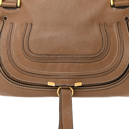 Chloe Calfskin Medium Marcie Satchel Light Tan 8 of 31