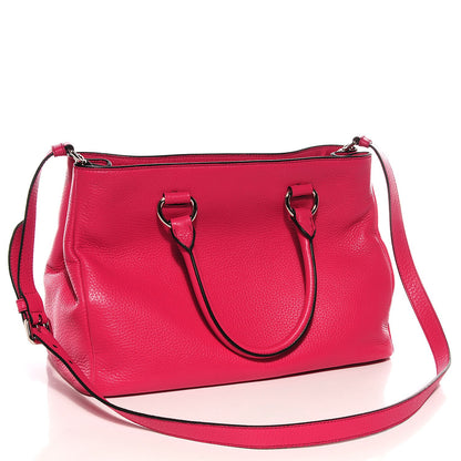 Prada Vitello Daino Tote Peonia 4 of 10