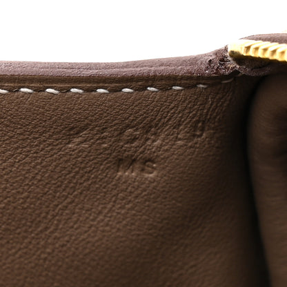 Hermes Taurillon Clemence Mini Lindy 20 Etoupe 6 of 10