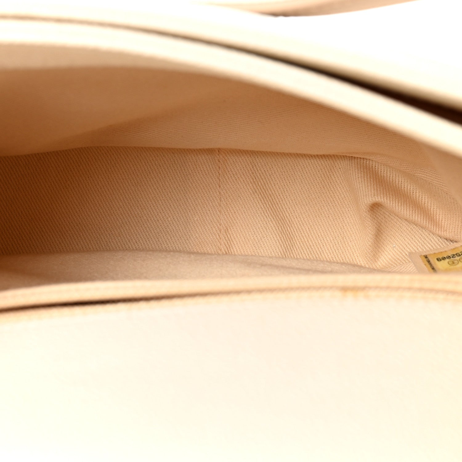 Chanel Grained Calfskin Quilted Medium Cuba Top Handle Flap Ivory 5 of 10