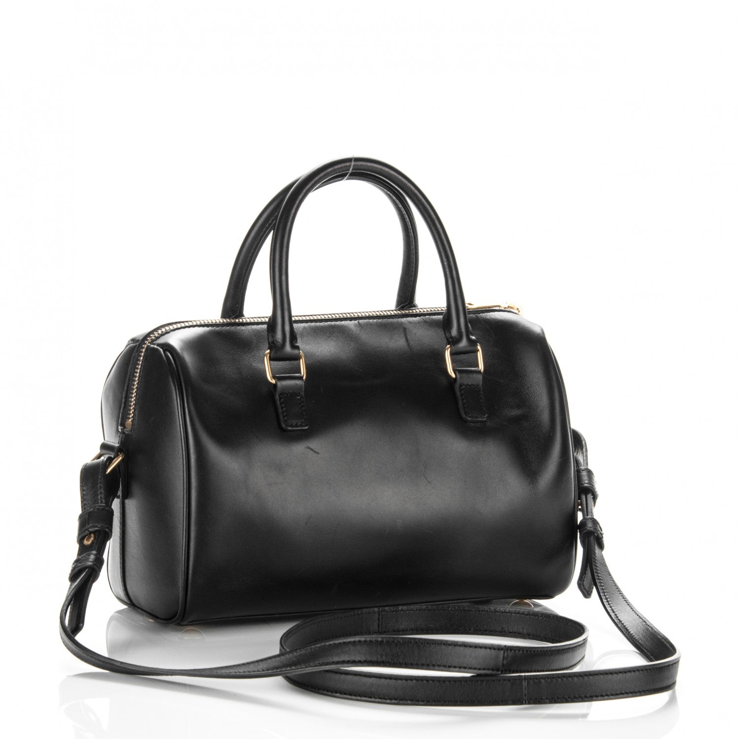 Saint Laurent Calfskin Classic Baby Duffle Black 3 of 7