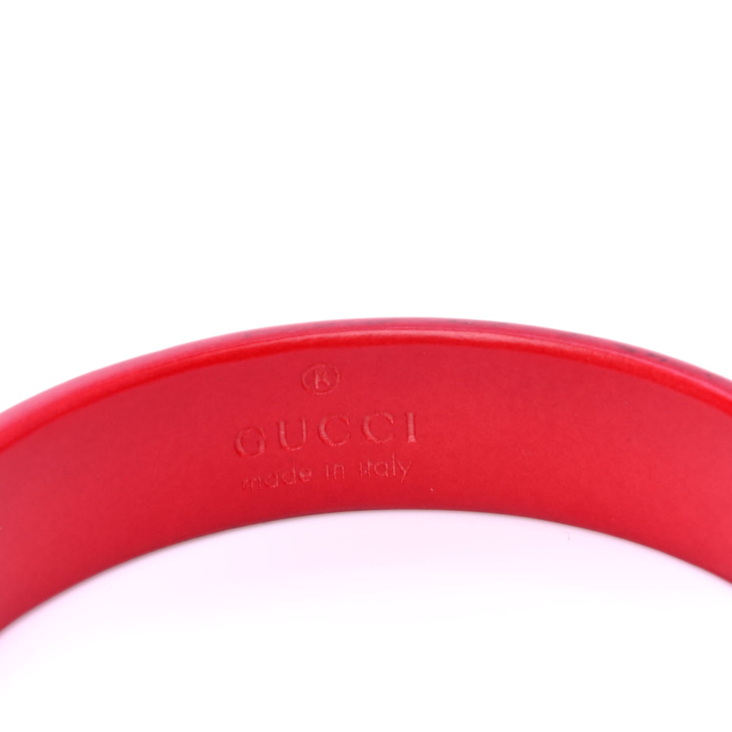 Gucci Resin Flora Bracelet Red 5 of 6
