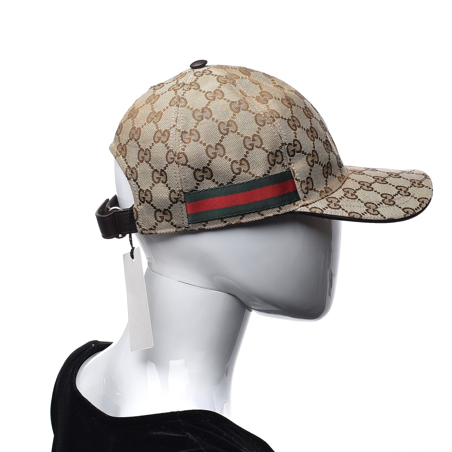 Monogram Web Baseball Hat S Beige Cocoa