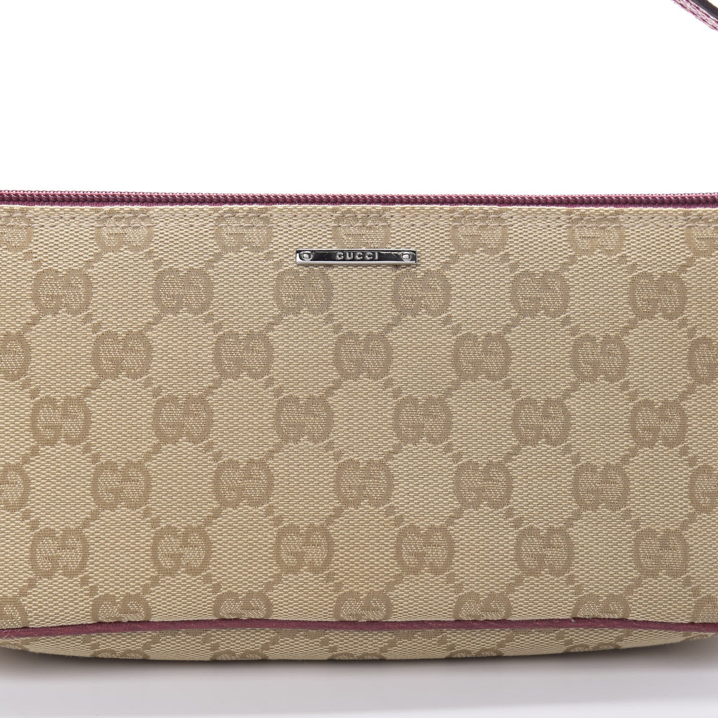 Monogram Boat Pochette Red