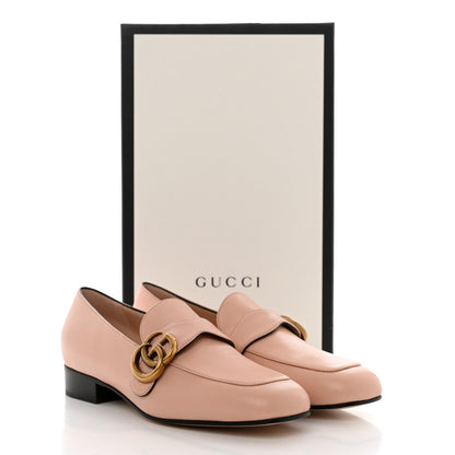 Gucci Malaga Kid Womens GG Marmont Loafers 35.5 Perfect Pink 9 of 9