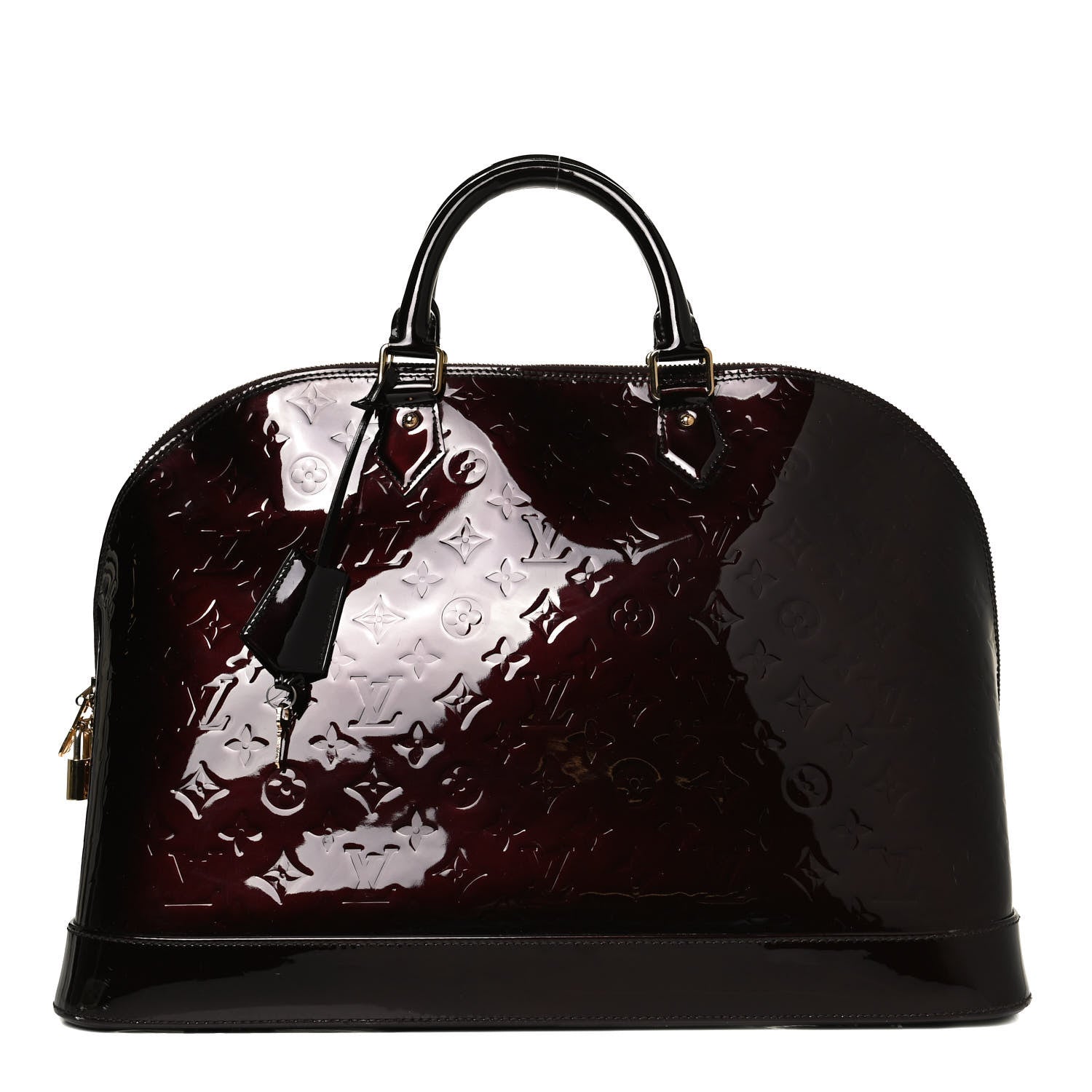 Louis Vuitton Vernis Alma GM XL Amarante 1 of 10