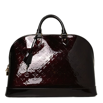 Louis Vuitton Vernis Alma GM XL Amarante 1 of 10