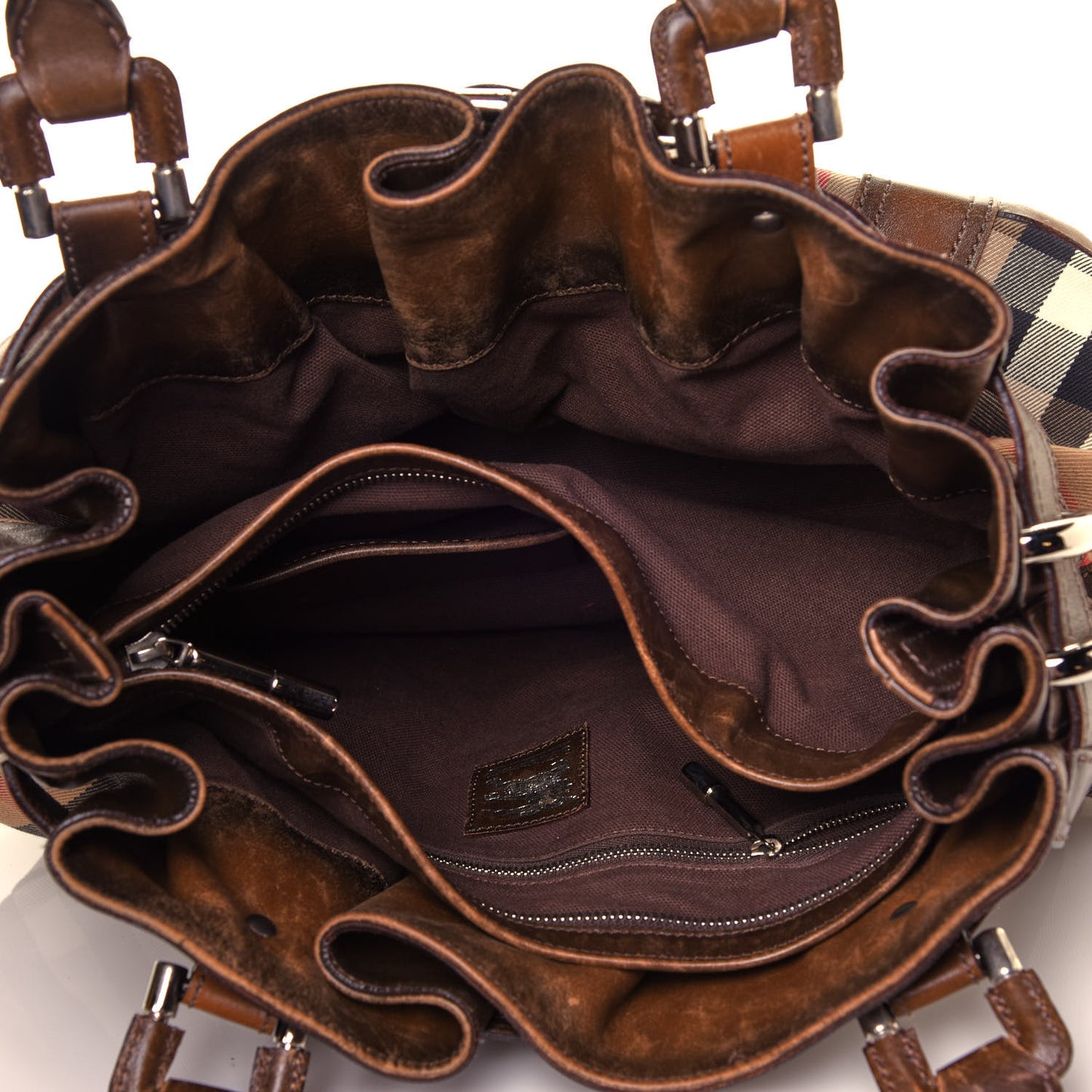 House Check Baby Beaton Brown