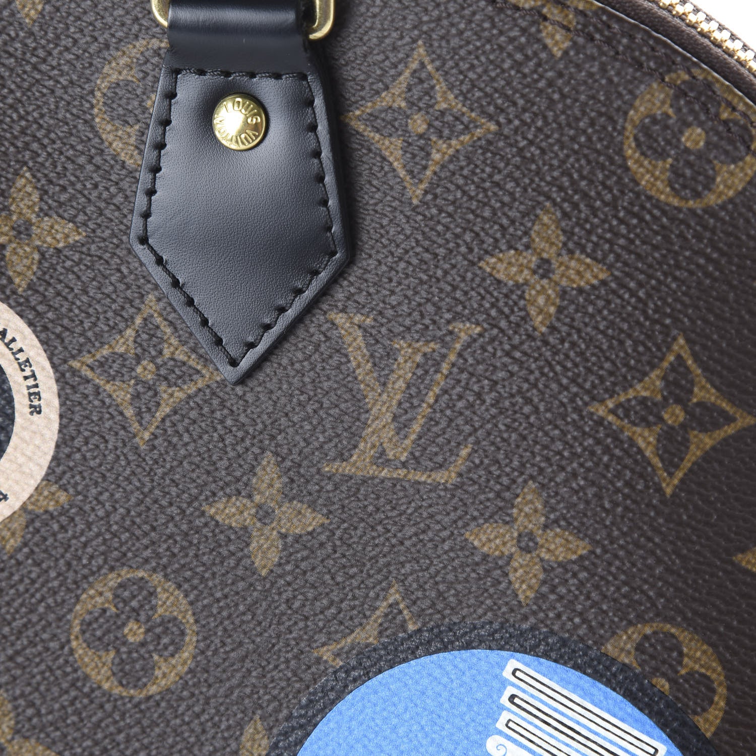 Louis Vuitton Monogram World Tour Alma PM 10 of 11