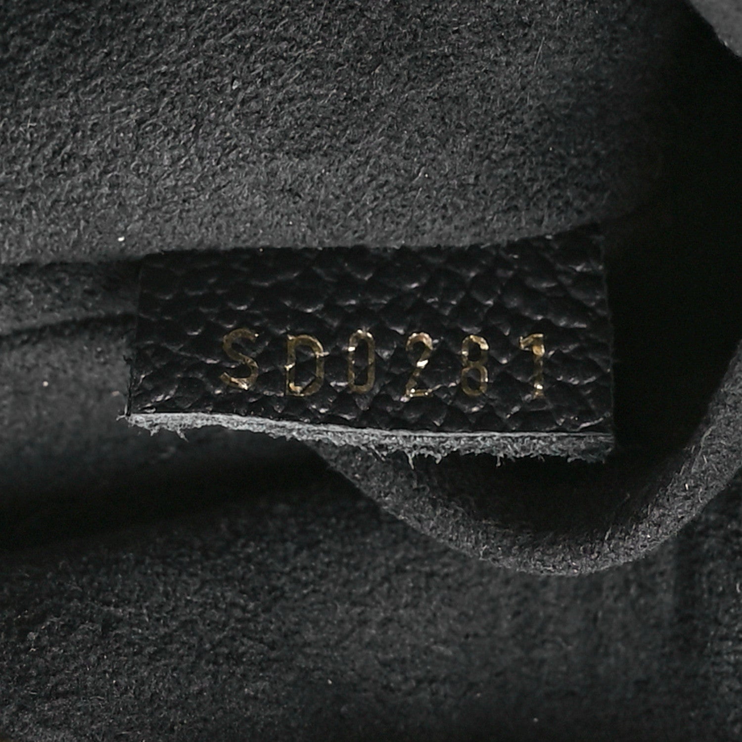 Louis Vuitton Empreinte Monogram Giant Multi Pochette Accessories Black 7 of 10