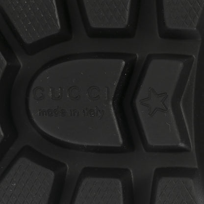 Gucci Rubber Horsebit Knee High Boots 38 Black 6 of 10