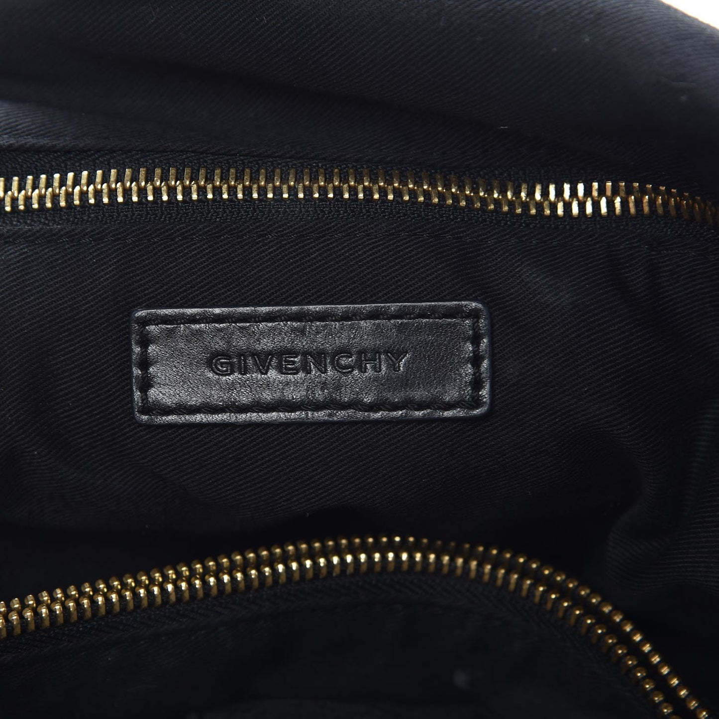 Nylon Studded Shoulder Bag Black