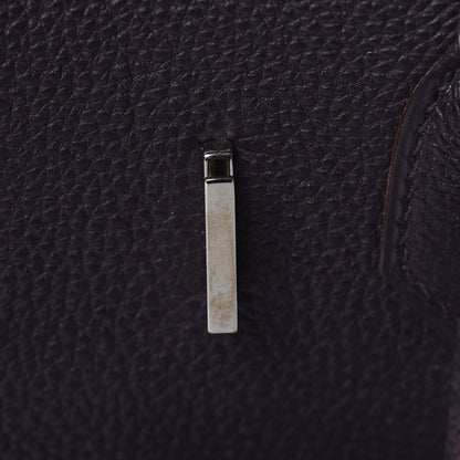 Hermes Togo Birkin 30 Raisin 14 of 31