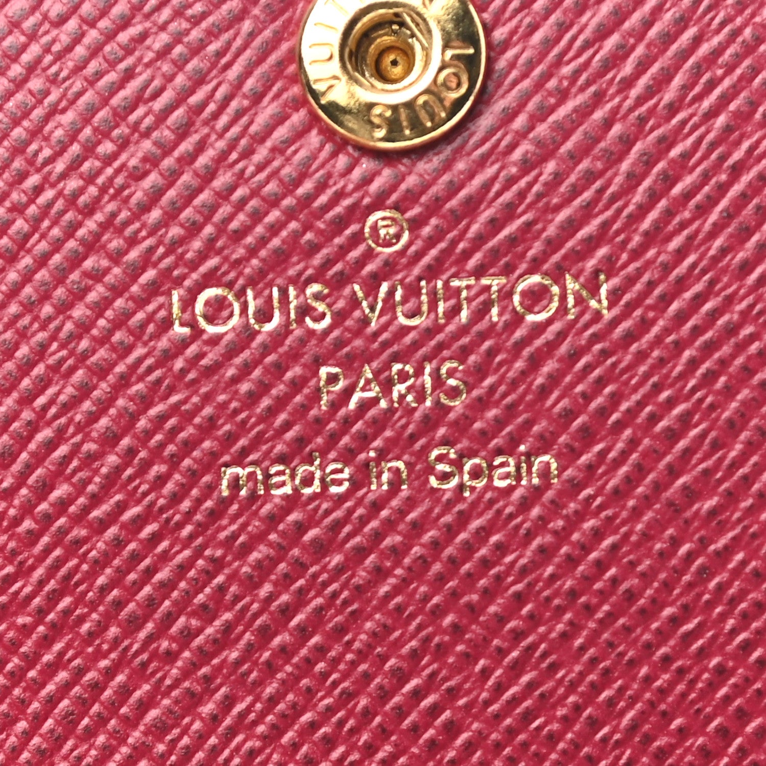 Louis Vuitton Monogram Rosalie Coin Purse Fuchsia 5 of 6