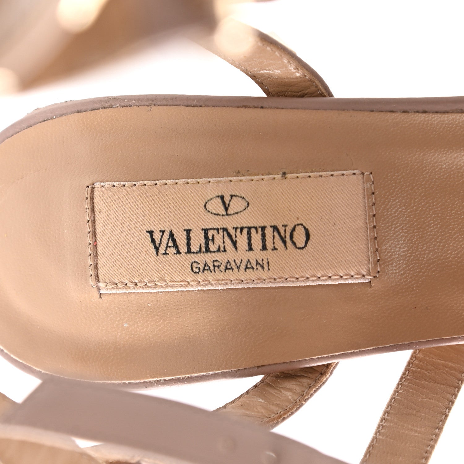 Valentino Garavani Calfskin Nappa Rockstud Ankle Strap 65mm Pumps 38 Black Poudre 6 of 14