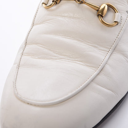 Gucci Malaga Kid Womens Princetown Slippers 38 Mystic White 18 of 22