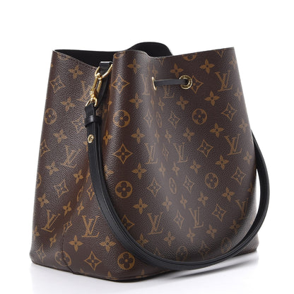 Louis Vuitton Monogram Neonoe MM Black 3 of 9