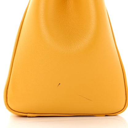 Fendi Nappa Stacked Bar Mini Peekaboo Iconic Satchel Mimosa 11 of 12