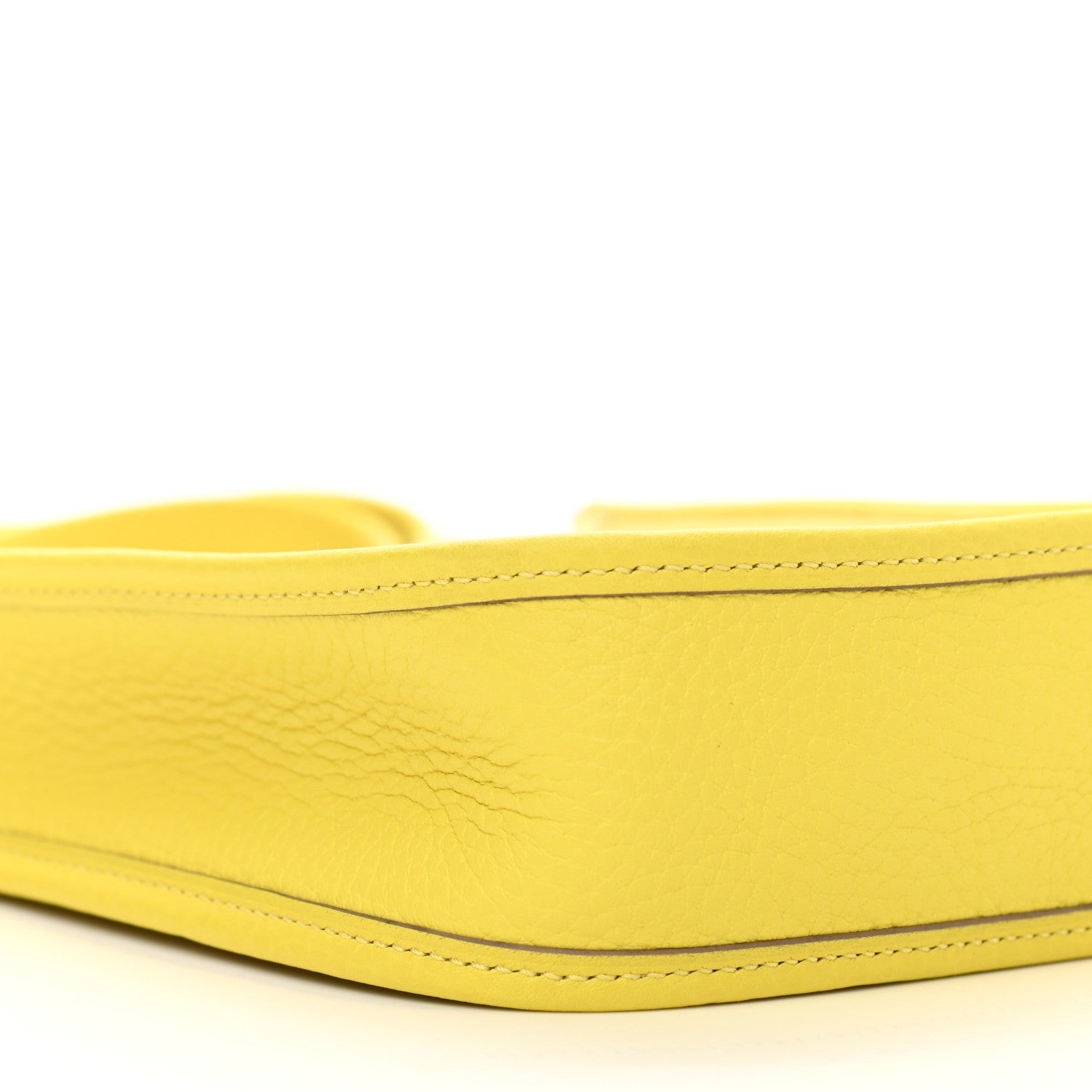 Hermes Taurillon Clemence Evelyne TPM Lime 10 of 13