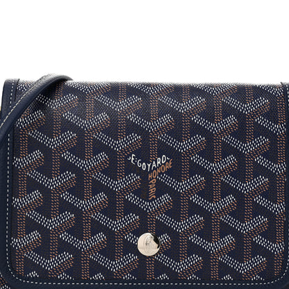 Goyard Goyardine Plumet Wallet Clutch Navy 8 of 10