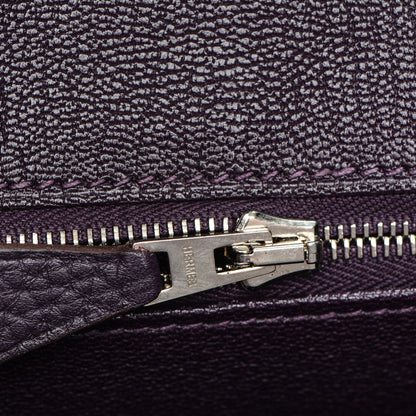 Hermes Togo Birkin 30 Raisin 22 of 25