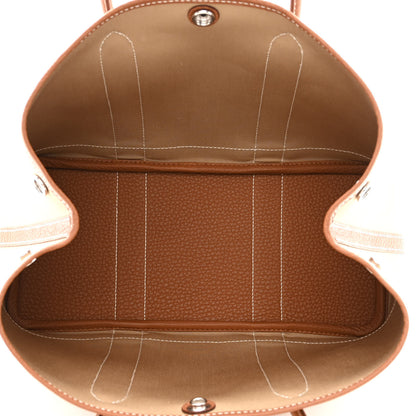 Hermes Toile Negonda Garden Party 30 TPM Trench Gold 5 of 10