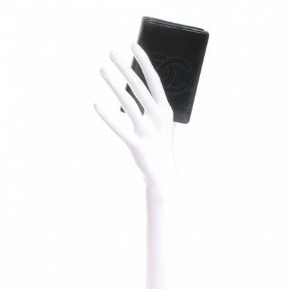 Chanel Lambskin Wallet Black 2 of 9