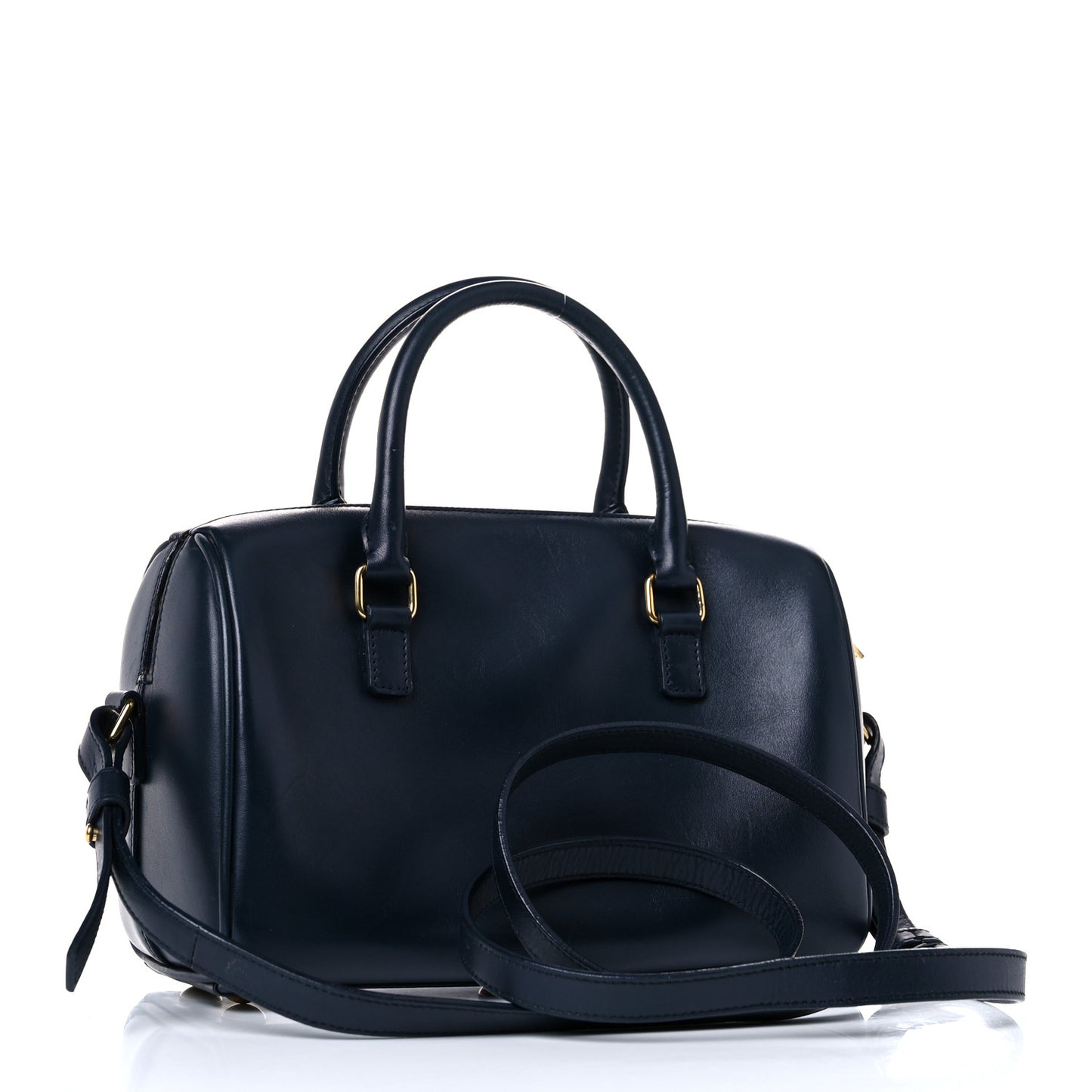 Calfskin Classic Baby Duffle Navy Blue