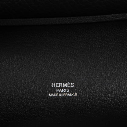Hermes Taurillon Clemence Jypsiere 28 Black 9 of 10