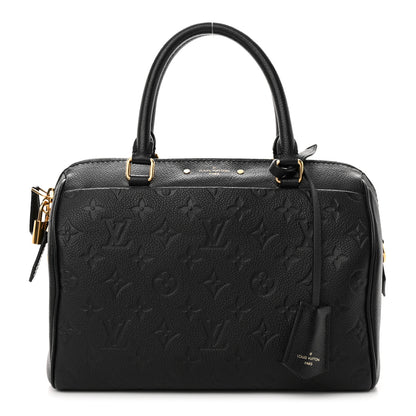 Louis Vuitton Empreinte Speedy Bandouliere 25 NM Black 1 of 12
