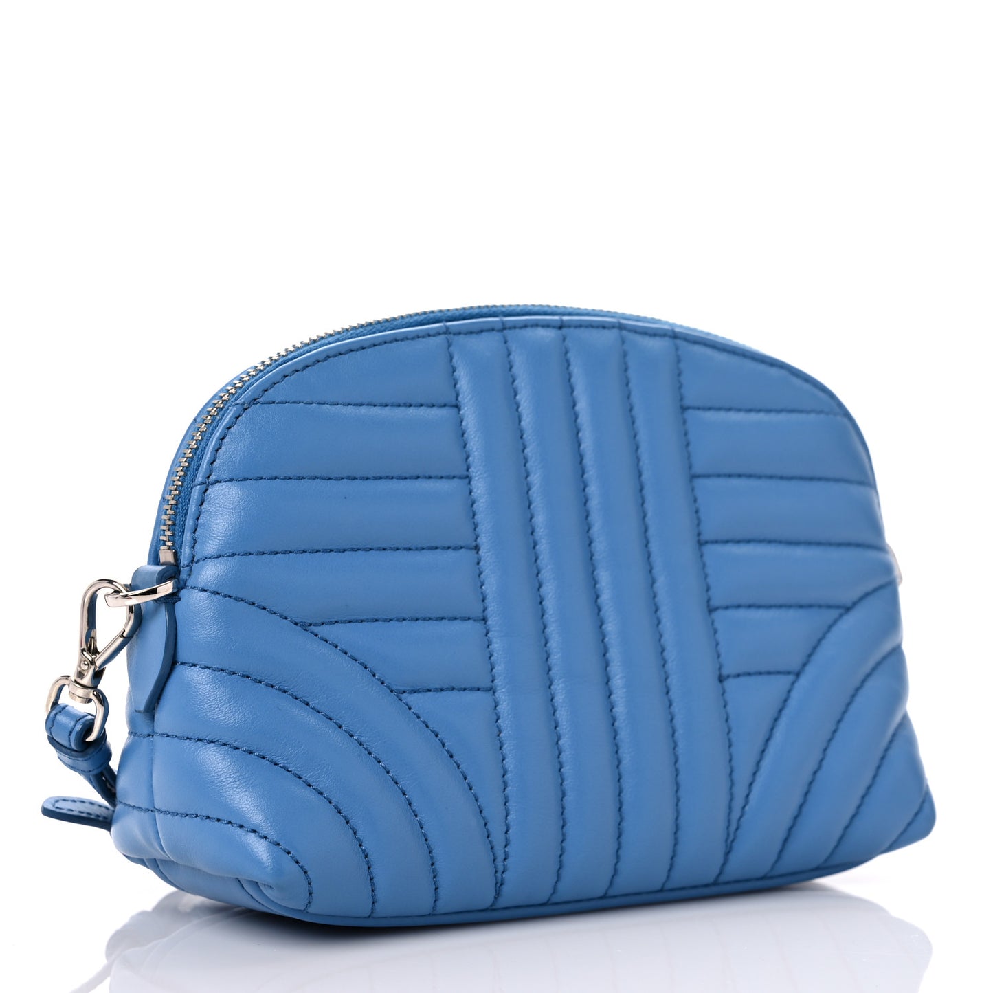 Soft Calfskin Diagramme Wristlet Pouch Bag Astrale