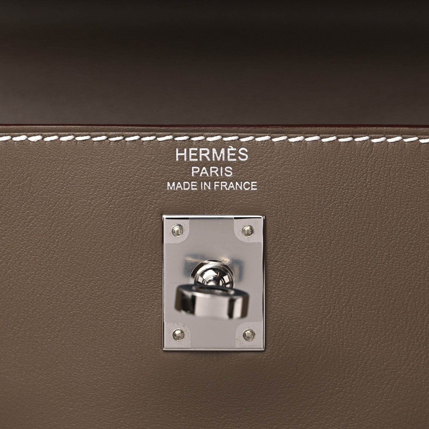 Hermes Swift Kelly Retourne 25 Etoupe 7 of 11