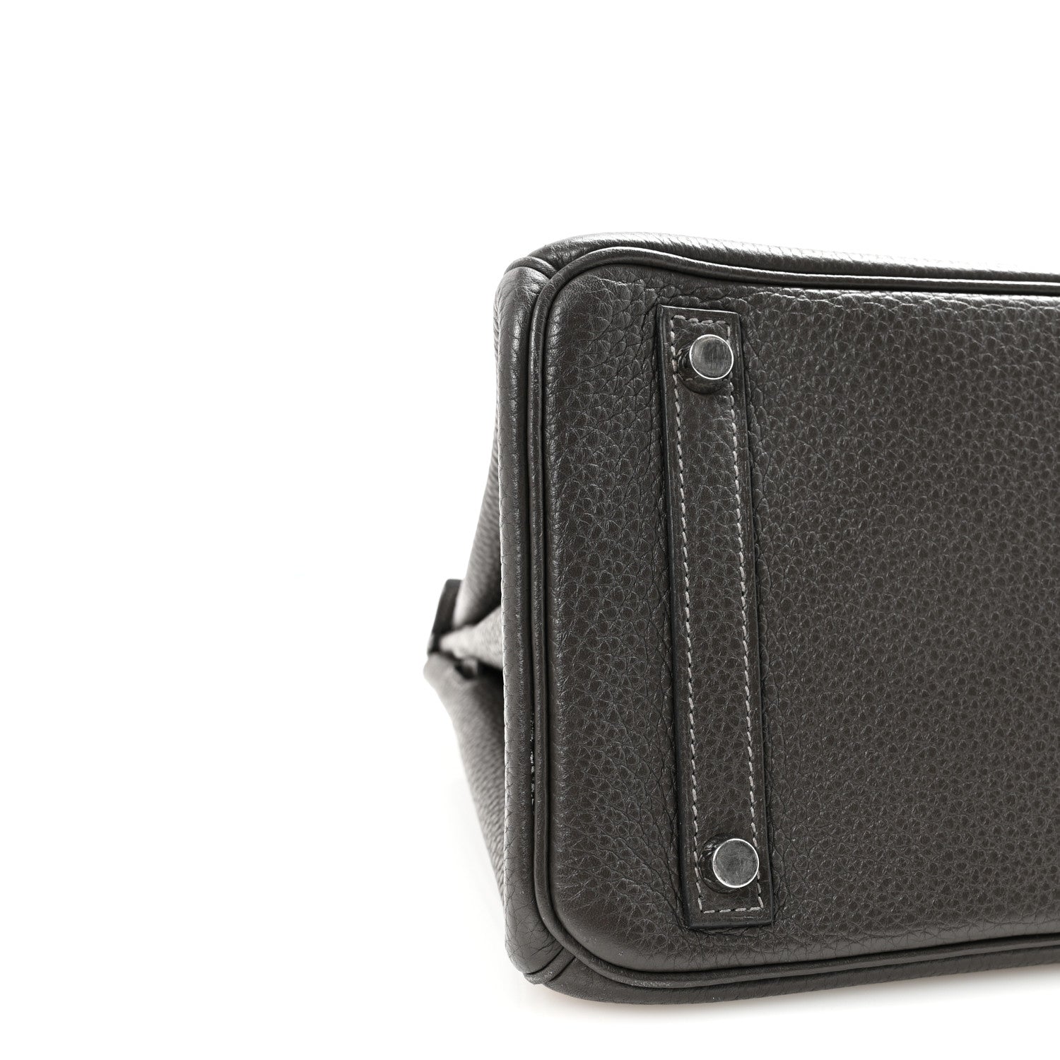 Hermes Taurillon Clemence Birkin 30 Graphite 8 of 9