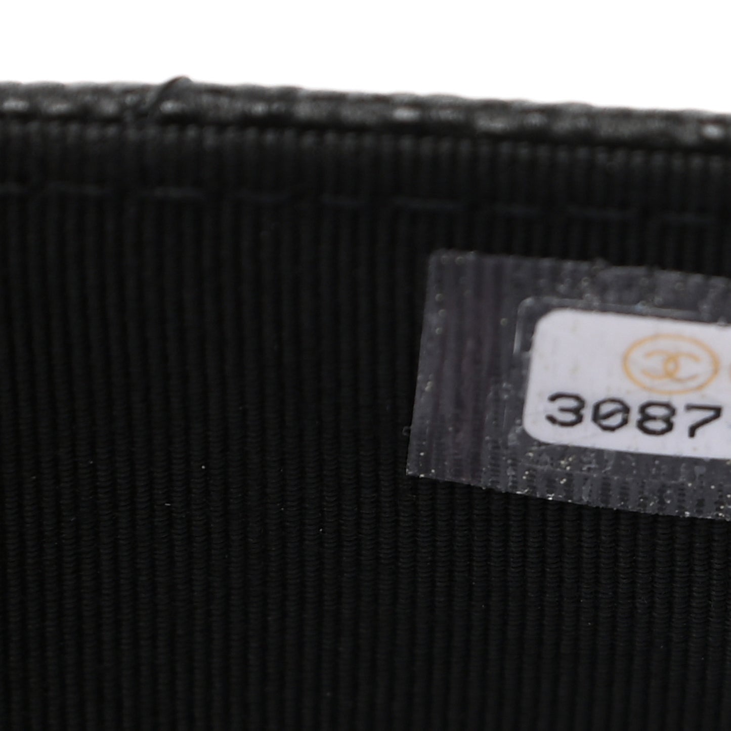 Caviar Quilted Medium Gusset Flap Wallet Black