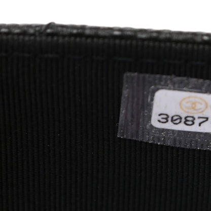 Chanel Caviar Quilted Medium Gusset Flap Wallet Black 8 of 8