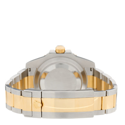 Rolex Stainless Steel 18K Yellow Gold 40mm Submariner Date Watch Royal Blue 116613LB 3 of 5