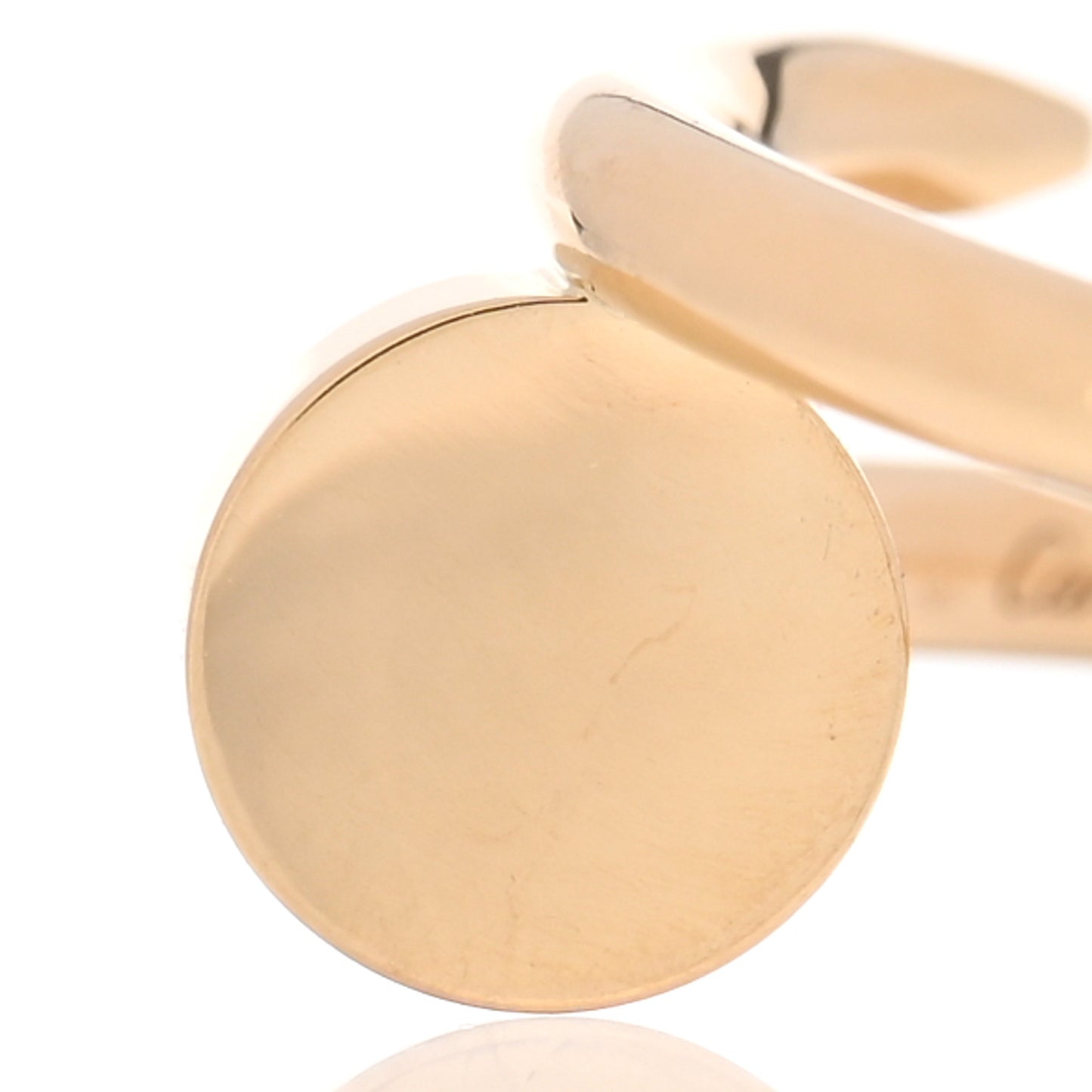 18K Yellow Gold Small Juste Un Clou Ring 53 6.5