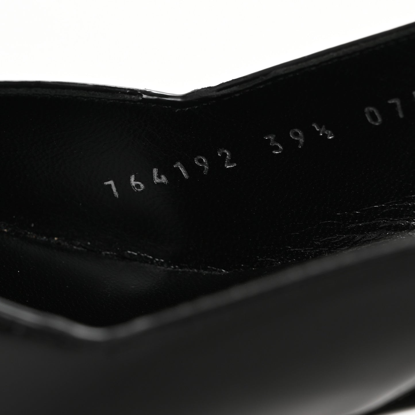 Nappa Mallory Pointed Toe Slingback Sandal 39.5 Black