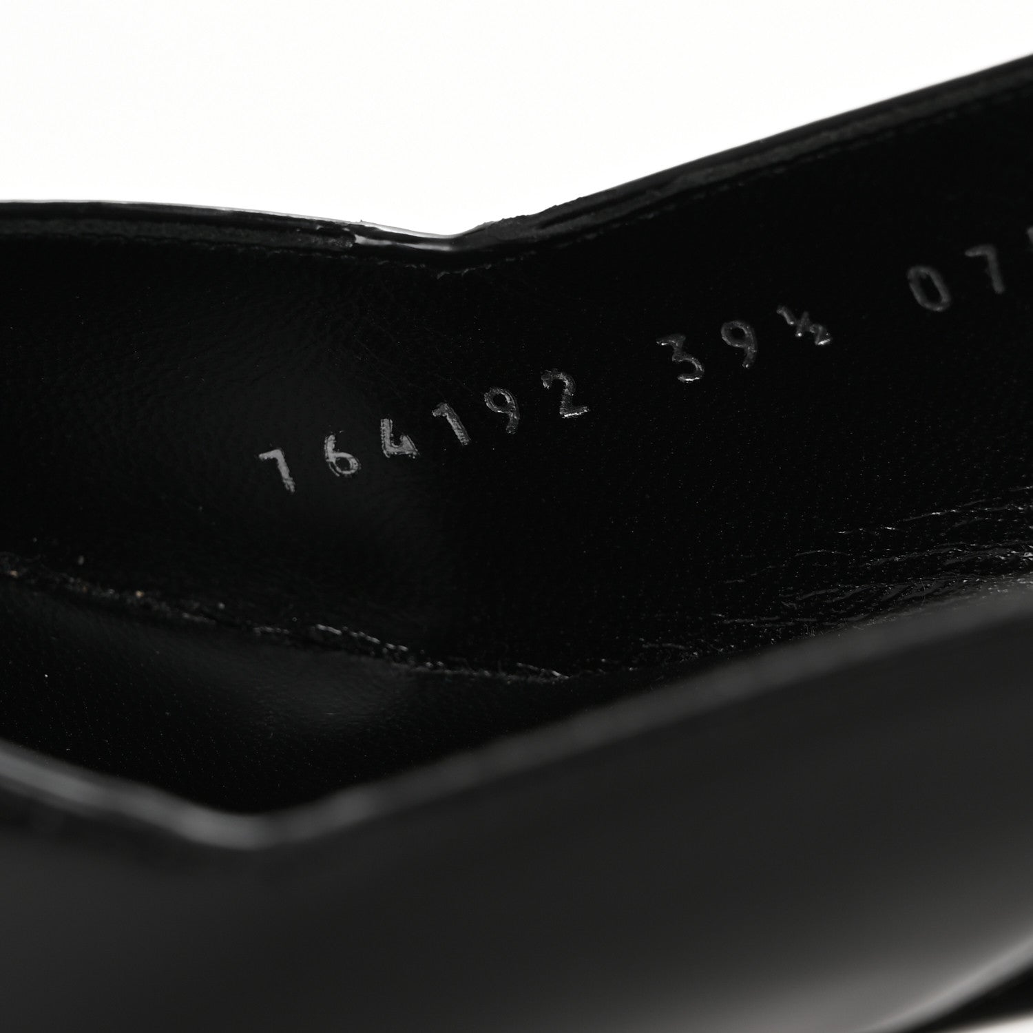 Gucci Nappa Mallory Pointed Toe Slingback Sandal 39.5 Black 9 of 9