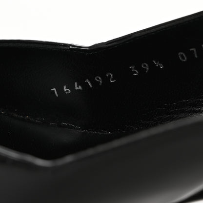 Gucci Nappa Mallory Pointed Toe Slingback Sandal 39.5 Black 9 of 9