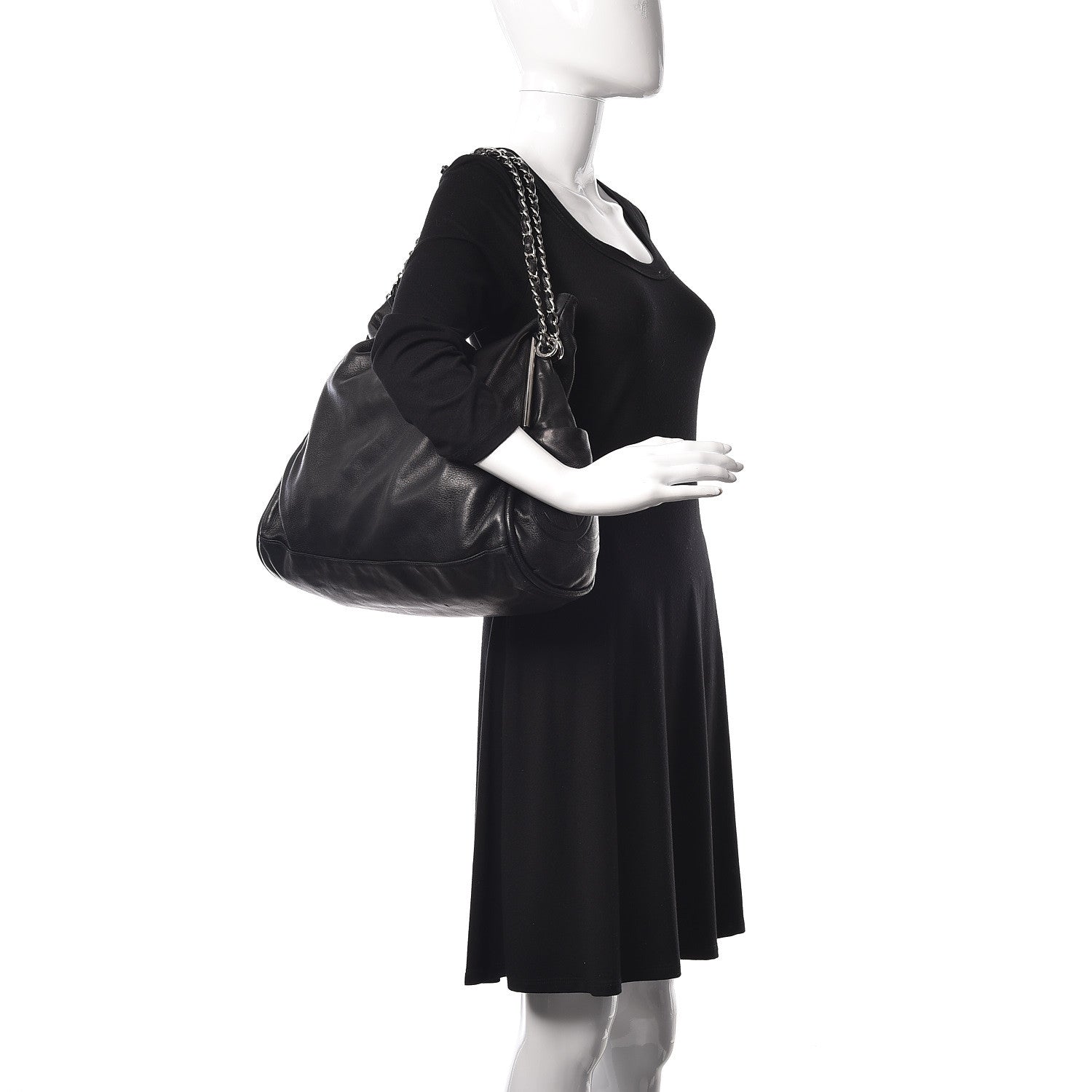 Chanel Lambskin Large Ultimate Soft Tote Black 2 of 11