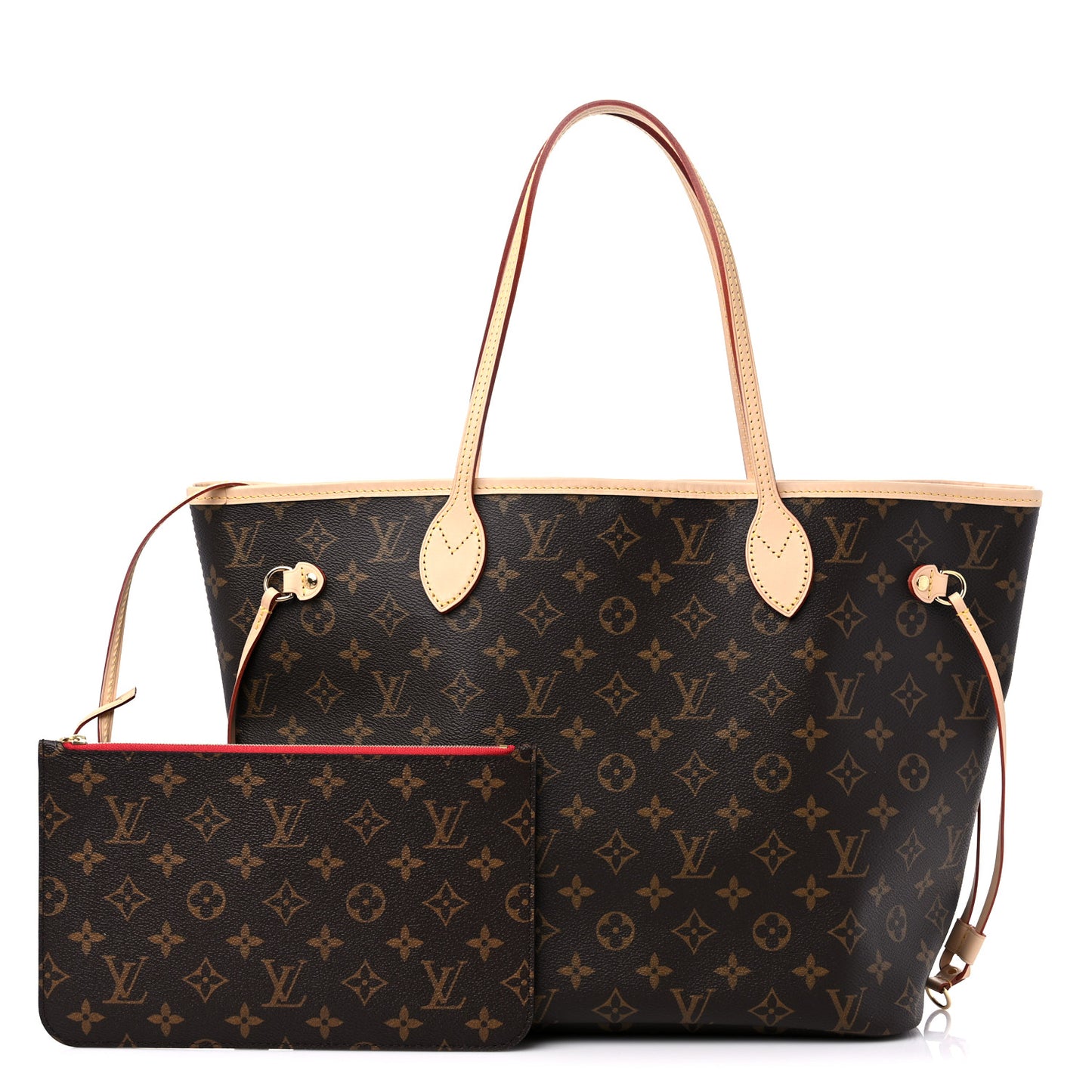 Monogram Neo Neverfull MM Cherry