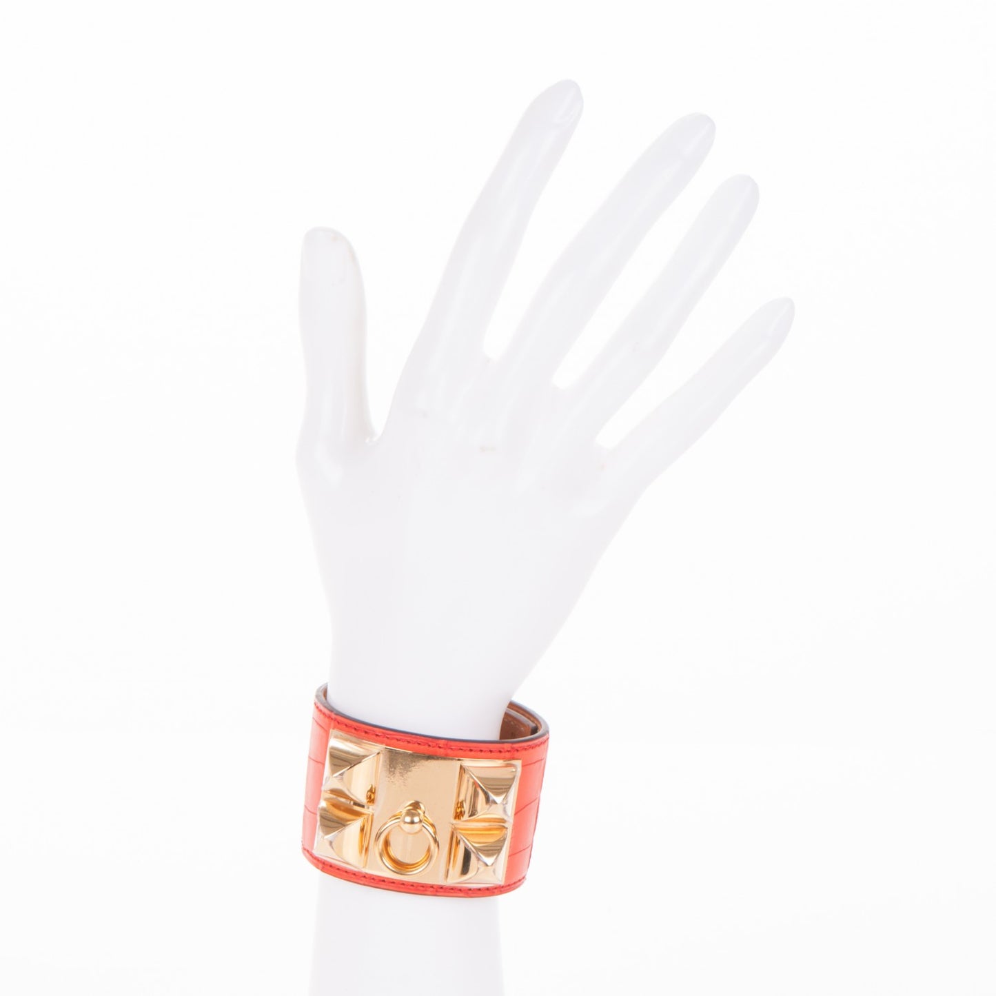 Matte Alligator Collier De Chien CDC Bracelet S Poppy