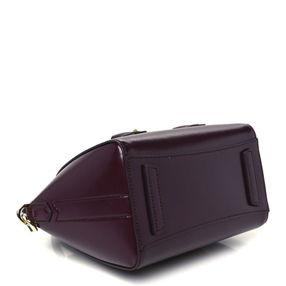 Givenchy Box Calfskin Mini Lock Antigona Oxblood Red 4 of 10