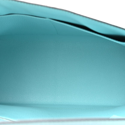 Hermes Epsom Kelly Sellier 28 Bleu Atoll 5 of 12