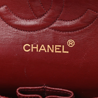 Chanel Lambskin Quilted Medium Double Flap Black 6 of 14