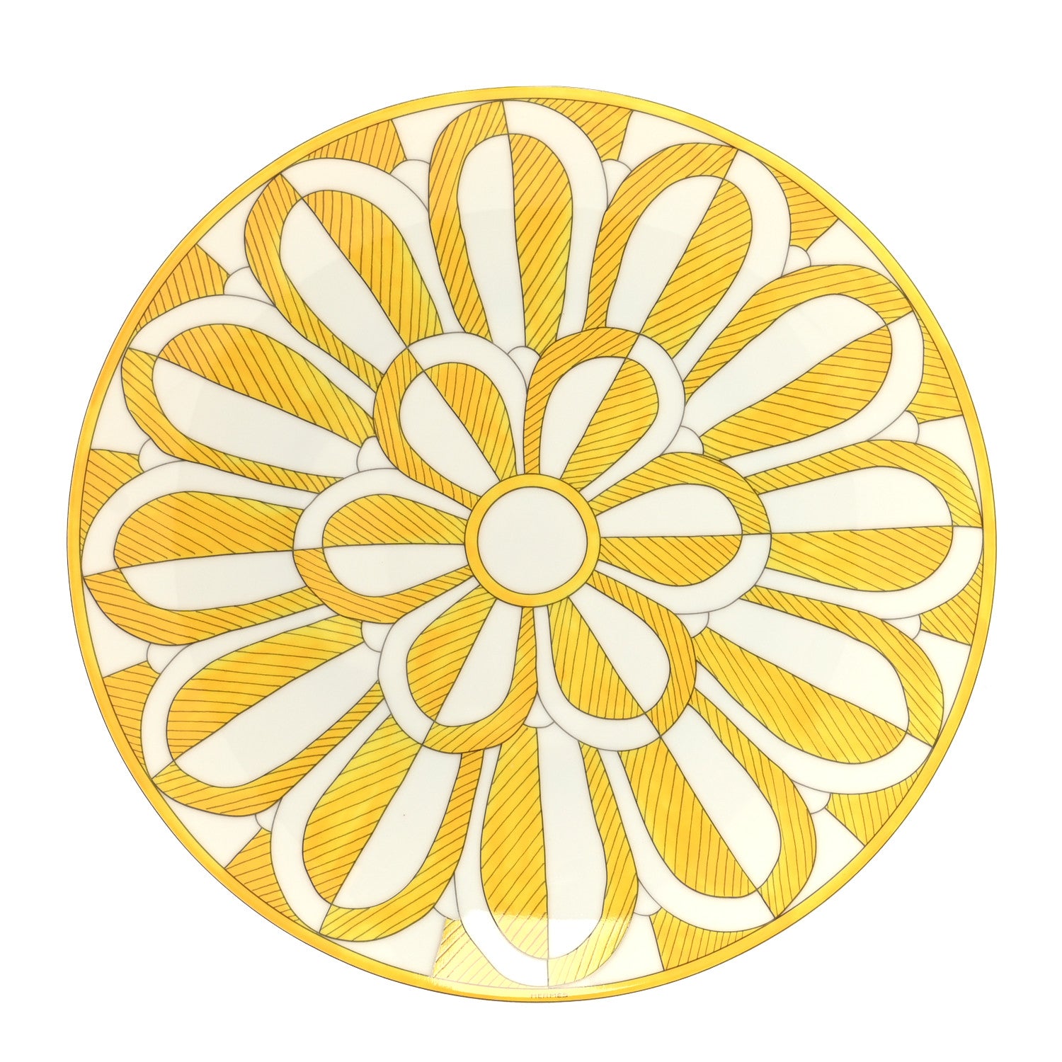 Hermes Porcelain Soleil d'Hermes Plate 1 of 7