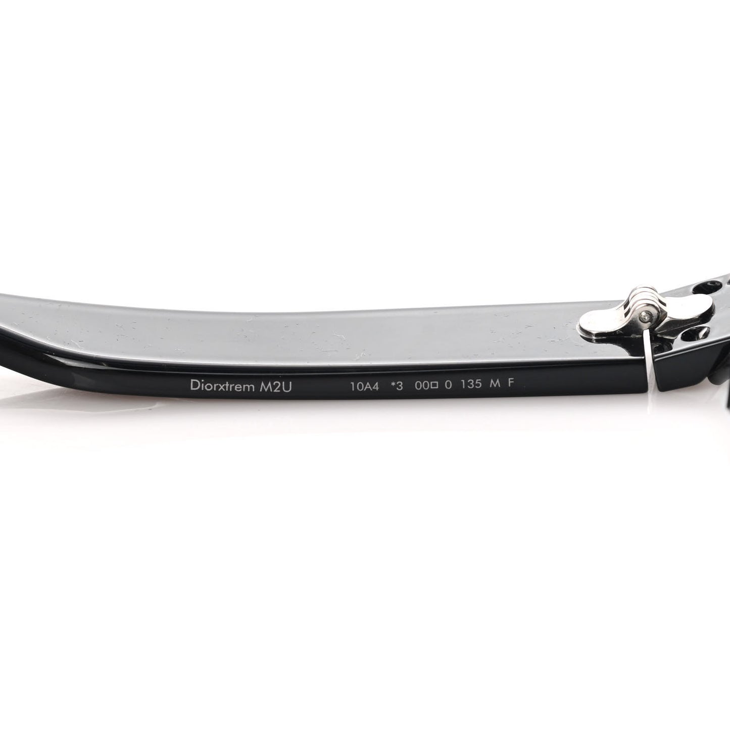 Acetate Mirrored Diorxtrem M2U Mask Sunglasses Black