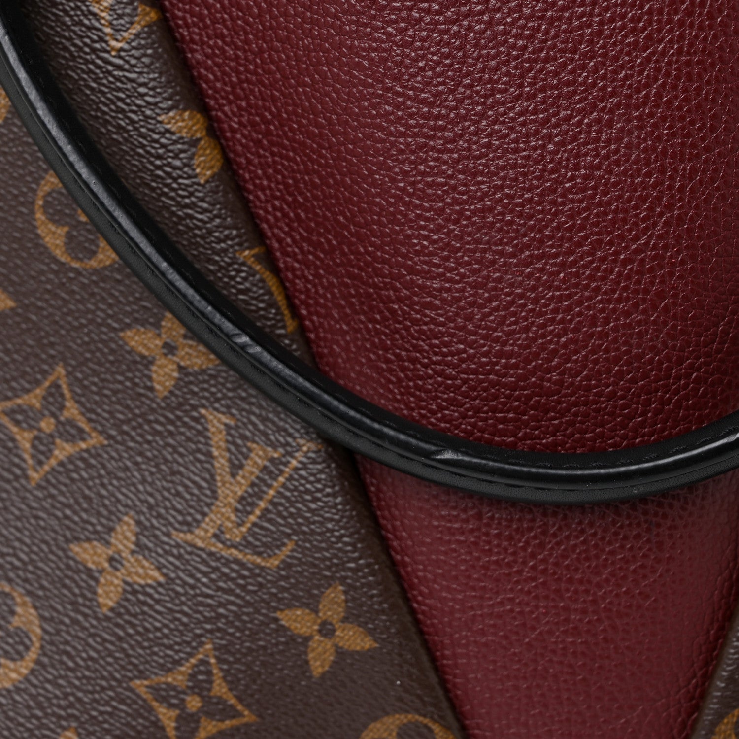 Louis Vuitton Monogram V Tote MM Bordeaux 11 of 12